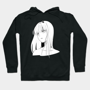 ZERO TWO Manga, darling in the franx manga Hoodie